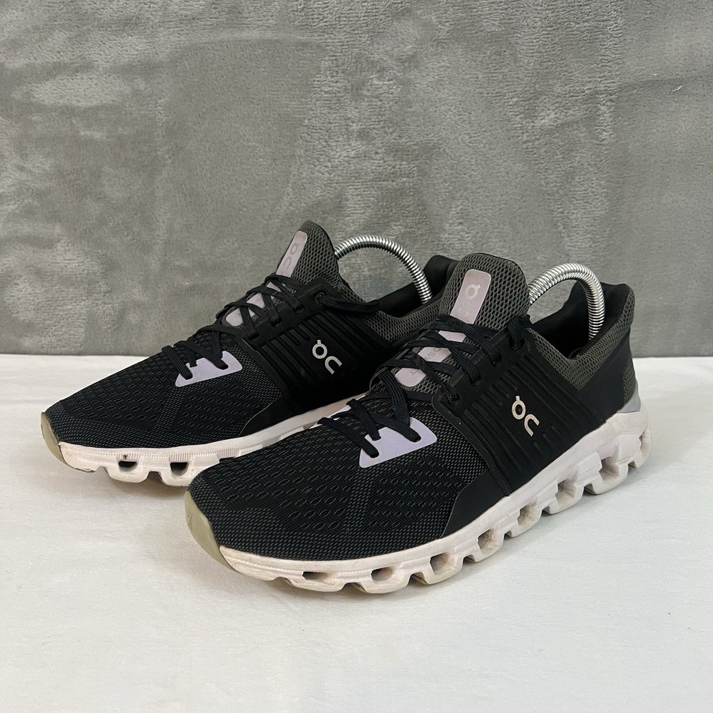 ON Running Cloudswift Women's Running Shoes MAGNET/LAVENDER US Size 9.5 EUC